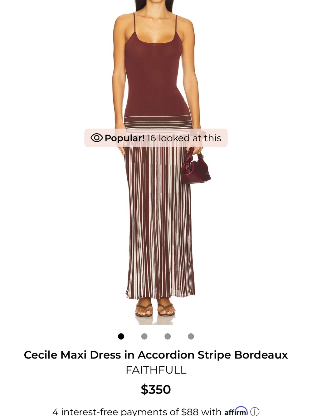 Faithfull the Brand Cecile Maxi Dress - Picture 7 of 7